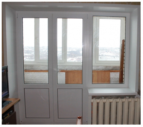 Балконные пластиковые двери панорамные, портальные, стеклянные, алюминиевые, штульповые, двойные, гармошка5