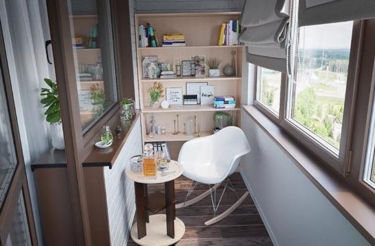 Дизайн маленького балкона — варианты декора, мебель, особенности дизайна0